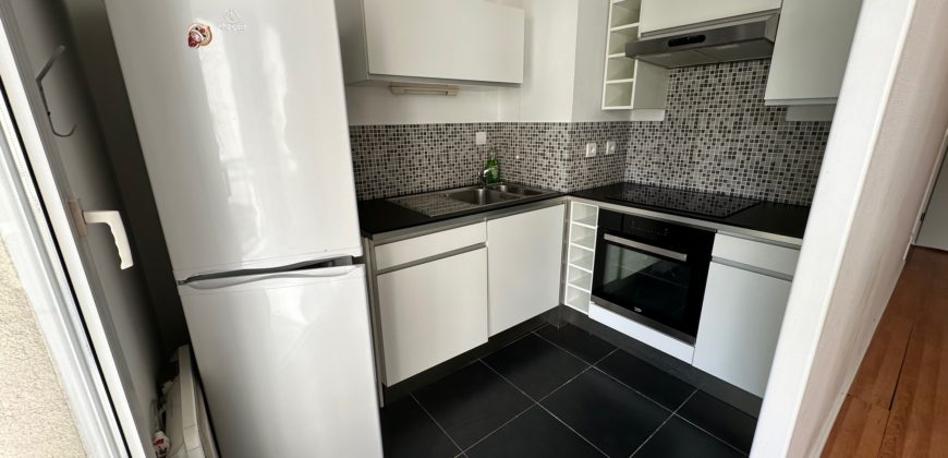 VENTE appartement 1 chambre – 2 balcons – 1 parking sécurisé