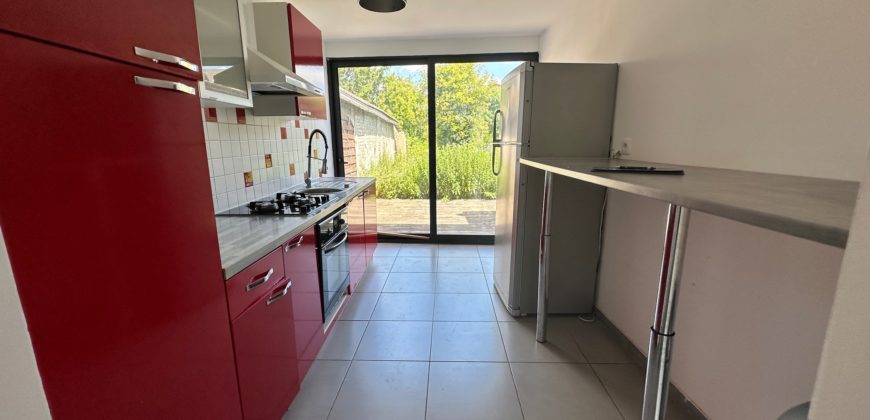 VENTE MAISON 4 CHAMBRES – TERRASSE ET JARDIN