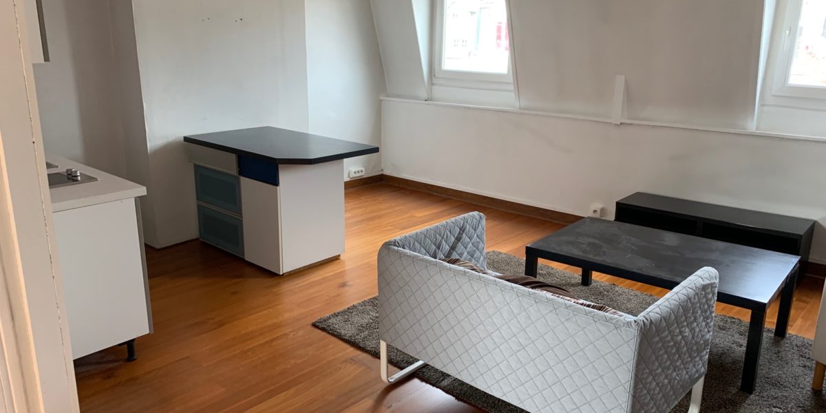 LOCATION APPARTEMENT TYPE 2 – DERNIER ETAGE