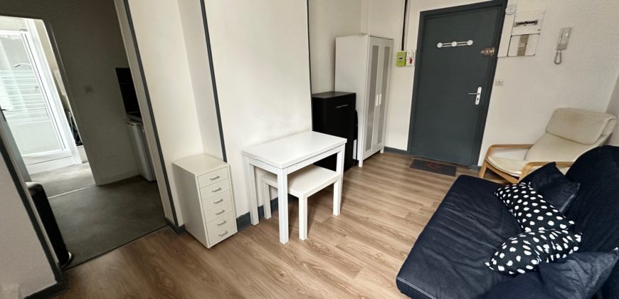 À LOUER – T1 meublé de 20 m², idéal pour étudiant !