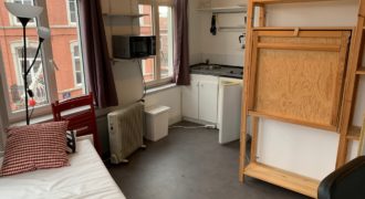 Studio meublé de 13 m² – Rue Gantois à Lille